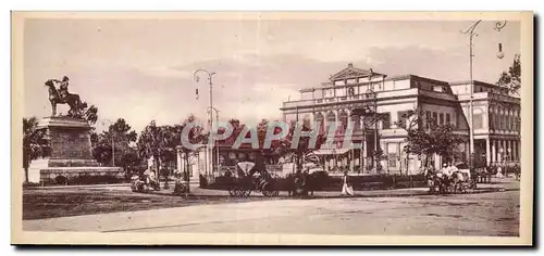 Ansichtskarte AK Egypt Egypte Le Caire La place de l opera