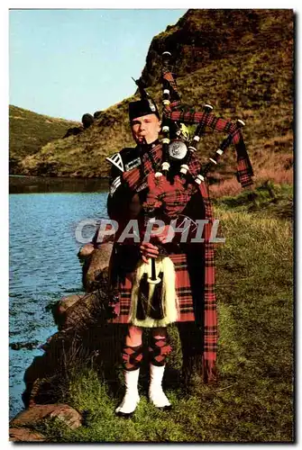 Cartes postales moderne Ecosse Scotland Sergeant piper of the king s own scottish borderers