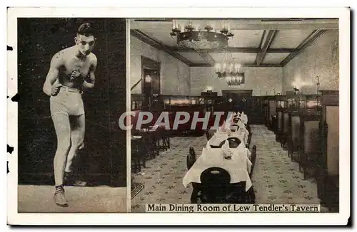 Cartes postales Sport Main dining room of Lew Tendler s tavern Philadelphia Etats unis