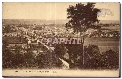 Cartes postales Louviers Vue generale