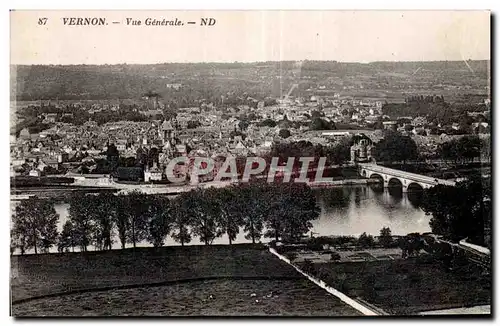 Cartes postales Vernon Vue generale