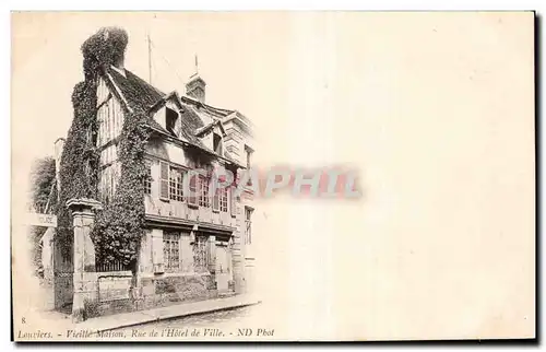 Cartes postales Louviers Vieille maison Rue de Louviers