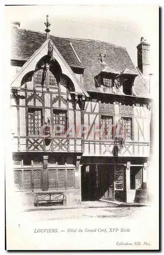 Louviers - Hotel du Grand Cerf - Cartes postales