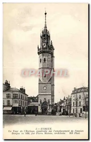 Cartes postales Evreux Tour de l horloge