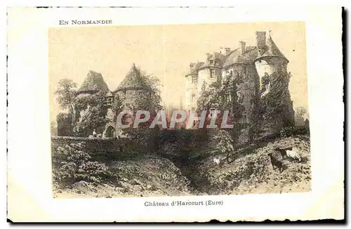 Cartes postales Chateau d Harcourt