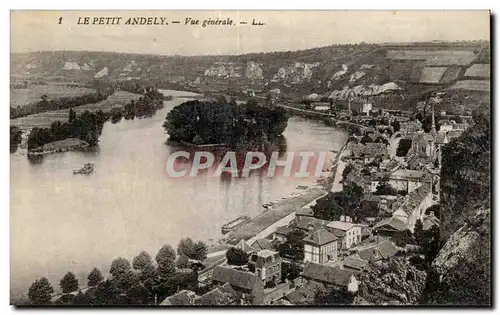 Cartes postales le petit Andely Vue generale