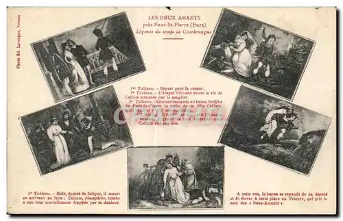 Pont St Pierre - Les Deux Amants - Cartes postales