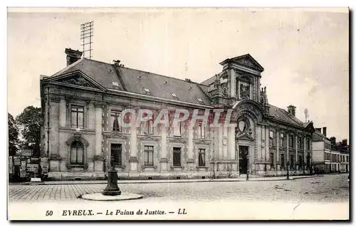 Evreux - Le Palais de Justice - Ansichtskarte AK