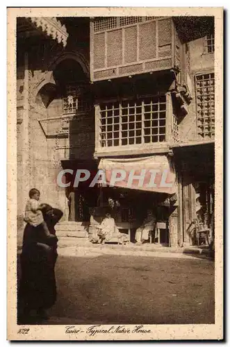 Afrique - Africa - Egypte - Egypt - Caire - Cairo - Typical Native House - Cartes postales