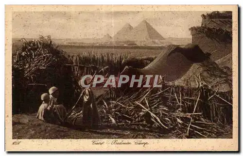 Afrique - Africa - Egypte - Egypt - Caire - Cairo - Bedouin Camp - Ansichtskarte AK