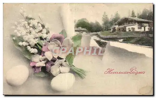 Fetes - Voeux - Paques - Porte Bonheur - Muguet - Lily of the Valley - Cartes postales