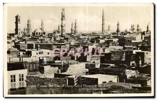 Africa - Afrique - Egypte - Egypt - Le Caire - Cairo La Ville des Domes - Ansichtskarte AK