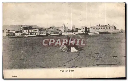 Afrique - Africa - Egypte - Egypt - Vue de Suez - Ansichtskarte AK