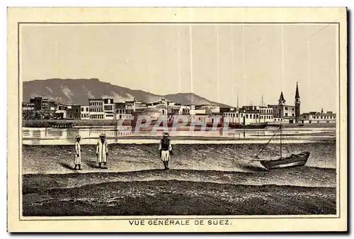 Afrique - Africa - Egypte - Egypt - Vue Generale de Suez - Cartes postales