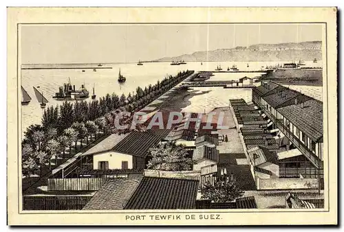 Afrique - Africa - Egypte - Egypt - Port Tewfik de Suez - Cartes postales