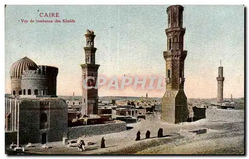 Cartes postales Caire Vue de Tombeaux des Khalife Egypt Egypte