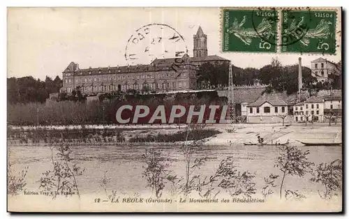 Cartes postales La Reole Le Monument des Benedictins