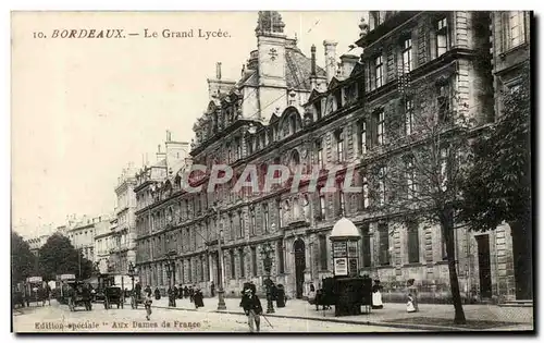 Cartes postales Bordaux Le Grand Lycee