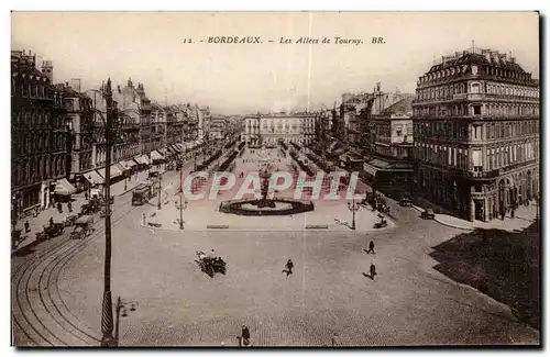 Cartes postales Bordeaux Les Allees de Tourny