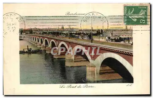 Cartes postales Bordeaux Le Pont de Pierre