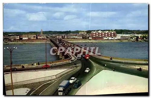 Cartes postales Bordeaux Le Pont sur la Garonne Facade des Quais des Queyries