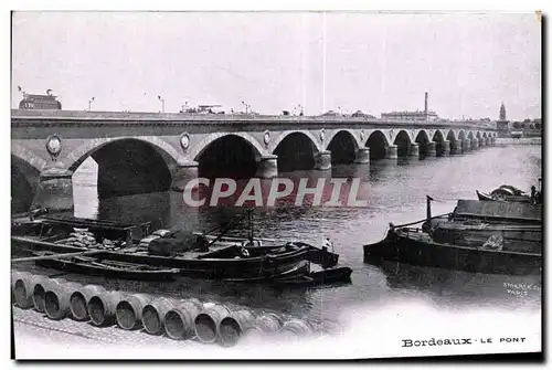 Cartes postales Bordeaux Le Pont