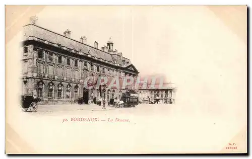 Cartes postales Bordeaux La Douane