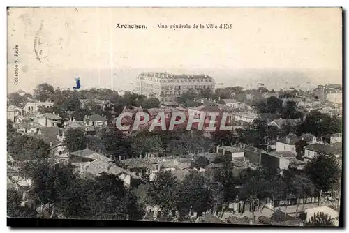 Ansichtskarte AK Arcachon Vue generale de la Ville d Ete