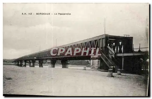 Cartes postales Bordeaux La Passerelle