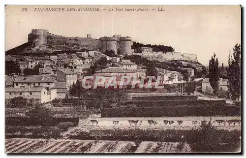 Cartes postales Villeneuve Les Avignon Le Fort Saint Andre