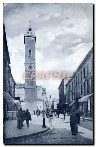 Cartes postales Nimes La tour de l Horloge