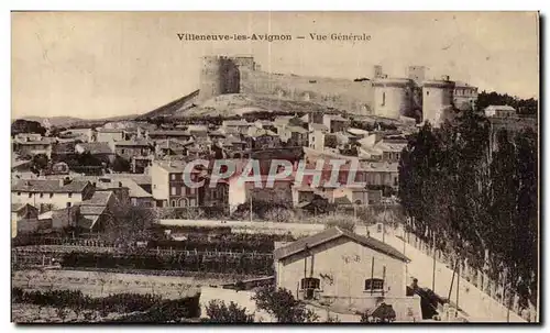 Cartes postales Villeneuve Ies Avignon Vue Generale