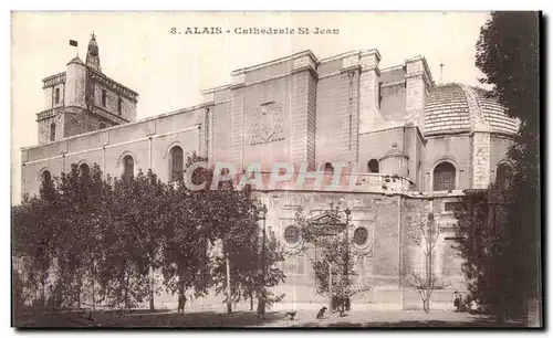 Ansichtskarte AK Alais Cathedrale St Jean