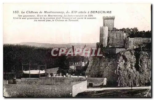 Ansichtskarte AK Le Chateau de Montmorency Beaucaire