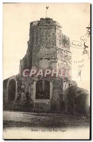 Cartes postales Nimes 175 La Tour Magne