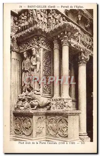 Cartes postales Saint Gilles Gard Portail de I Eglise