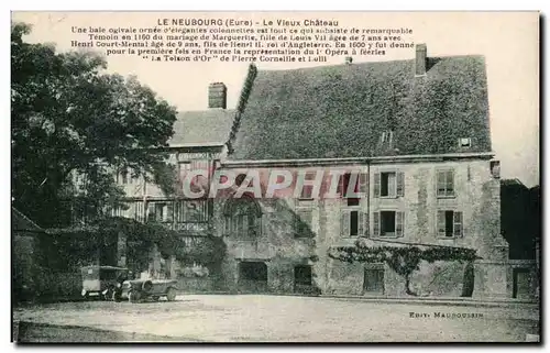 Ansichtskarte AK Le Neubourg Eure Le Vieux Chateau