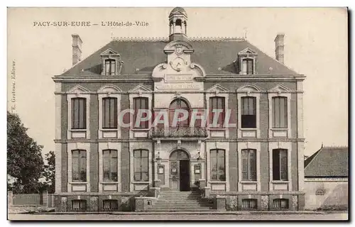 Cartes postales Pacy sur Eure L Hotel de Ville