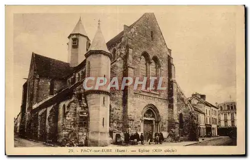 Cartes postales Pacy sur Eure Eglise