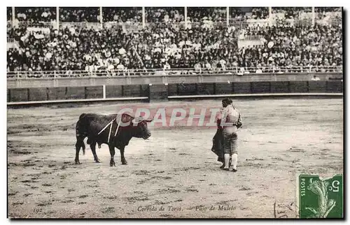 Ansichtskarte AK Corrida Corride de Toros Paso de Muleta