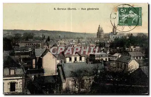 Cartes postales Evreux Eure Vue Generale