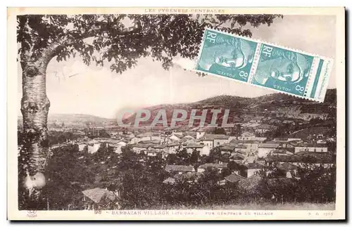 Cartes postales Les Pyrenees Centrales Barbazan Village Haute Gar Vue Genrrale Village