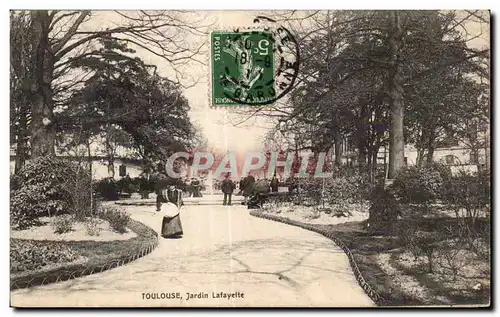 Ansichtskarte AK Toulouse Jardin Lafayette