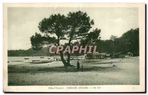 Cartes postales Cazaux Le lac