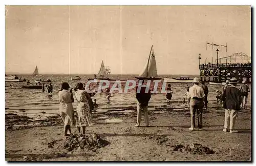 Cartes postales Arcachon La plage