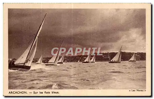 Cartes postales Arcachon Sur les flots bleus