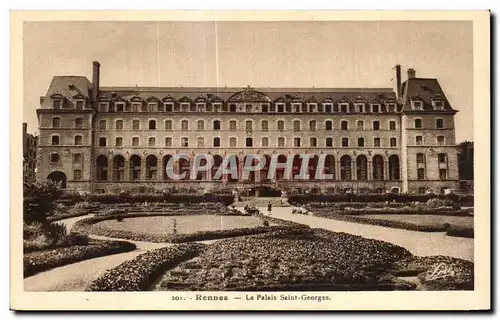 Ansichtskarte AK Rennes Le Palais Saint Grorges