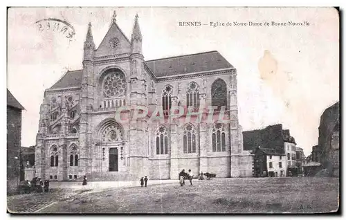 Ansichtskarte AK Rennes Eglise de Notre Dame de Bonne Nouvelle