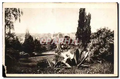 Cartes postales Rennes Vue generale prise du Thabor
