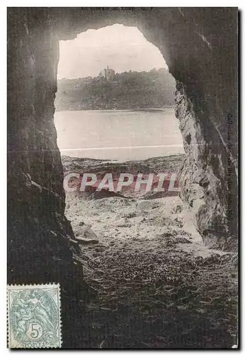 Ansichtskarte AK Environs de St Servan LEs bords de la Rance La gueule du loup